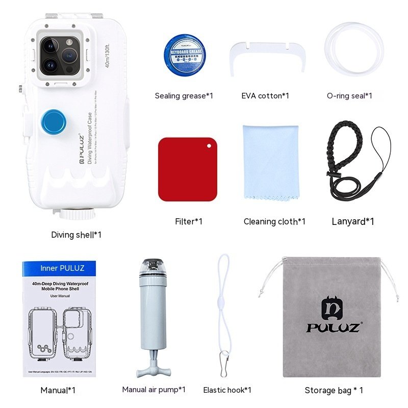 Applicable Mobile Phone Underwater Housings 40 M Sealed Waterproof Case - Image 8