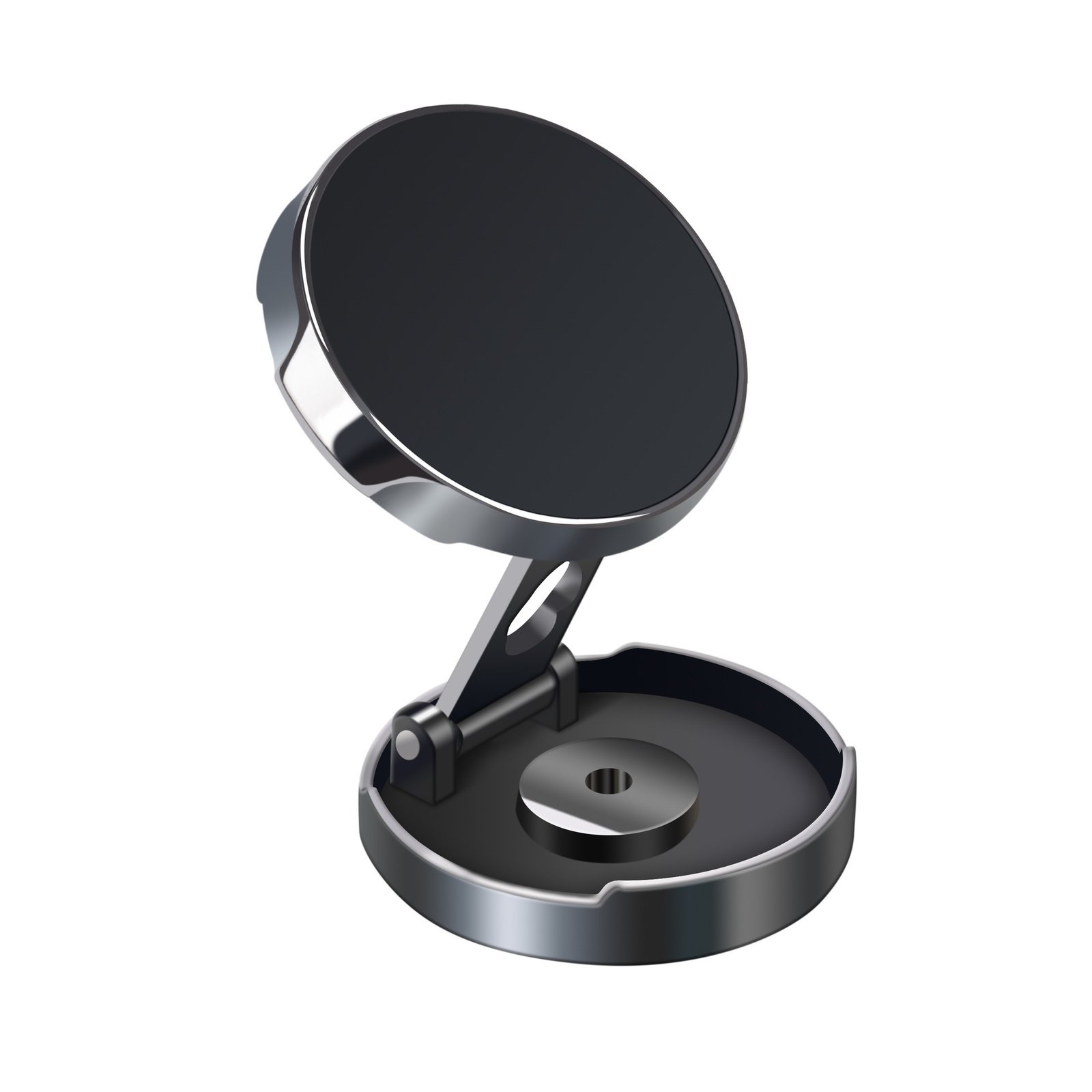 Strong Magnetic Rotation Height Adjustable Car Phone Holder - Image 5